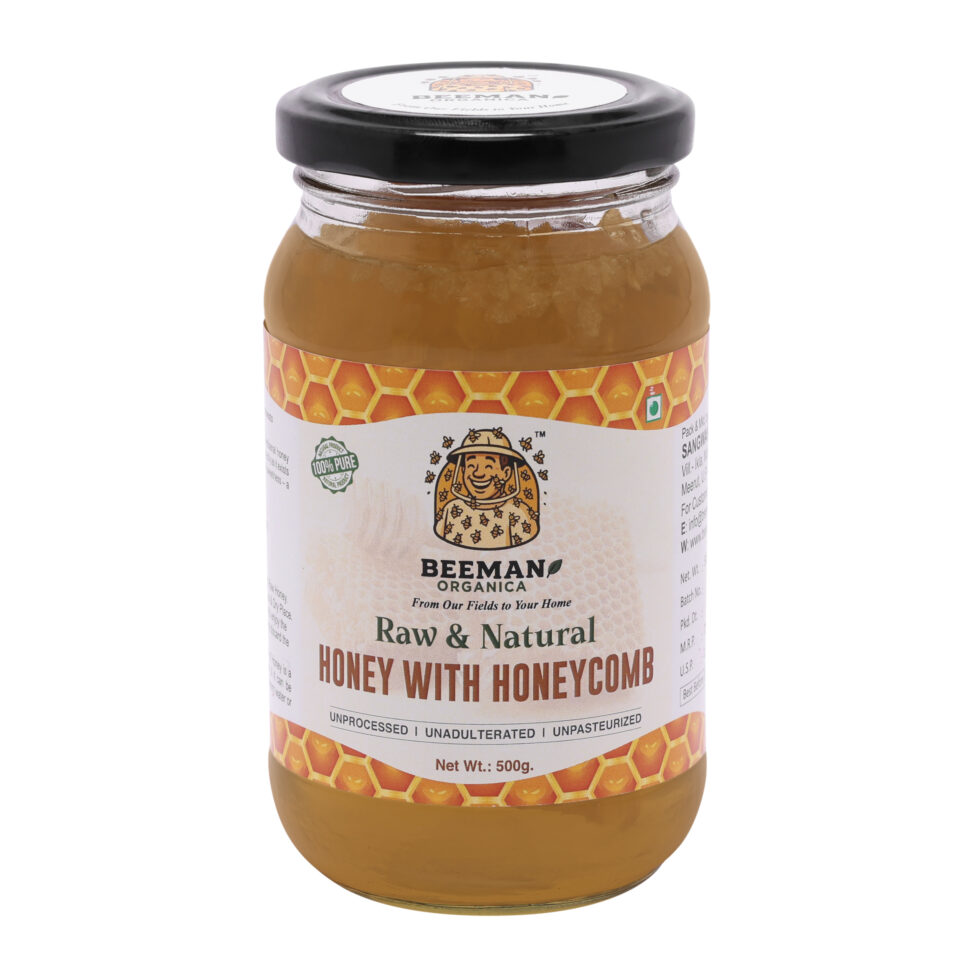 Honey With Honeycomb